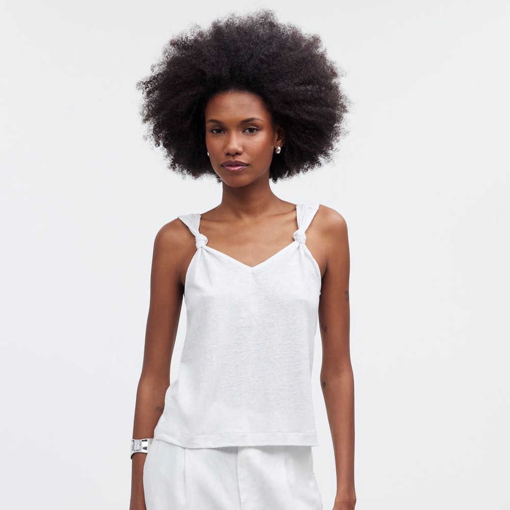 NWT Madewell Knotted Strap Tank